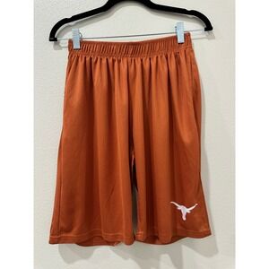 We Are Texas Longhorns Youth Burnt Orange Mesh Basketball Shorts Size L 16-18